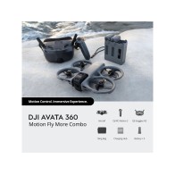 DJI Avata 360 Motion Fly More Combo – 4K FPV dron s 2‑minutnim letom, 3‑osnim stabilizatorom i setom DJI Goggles N3™ za potpunu 
