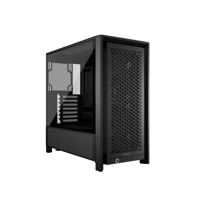CORSAIR FRAME 4000D RS Case3xRS120 fans, 360mm radiator170mm cooler, 430mm GPU, ATX, Black