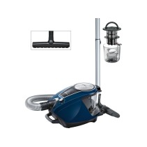 Bosch BGS7RCL ProSilence Serie 8 – bežični usisivač s QuattroPower System, 600 W, 2 Ah baterija, 0,5 L posuda, plava.