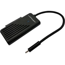 LC-Power Eksterni SSD Adapter - USB-C, 2.5 i 3.5 SATA/NVMe