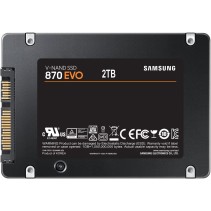 Samsung SSD 870 EVO 2TB 2.5 - V-NAND MLC, 560/530 MB/s