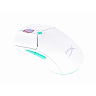 HyperX Pulsefire Haste 2 Core – bežični gaming miš bijeli, ultra‑lagan 63 g, HERO 2.0 senzor, 16 000 DPI, 2,4 GHz, 70 h baterije