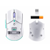 HyperX Pulsefire Haste 2 Core – bežični gaming miš bijeli, ultra‑lagan 63 g, HERO 2.0 senzor, 16 000 DPI, 2,4 GHz, 70 h baterije