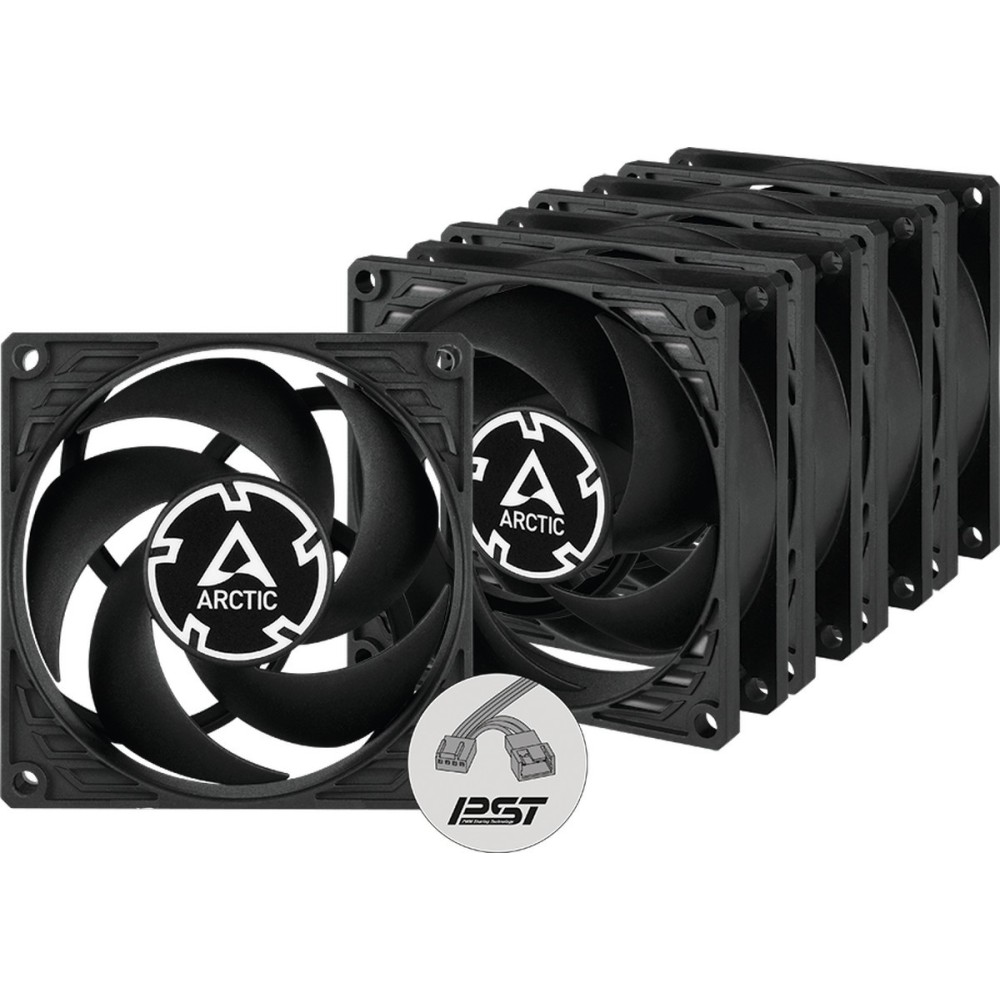 Arctic P8 PWM PST 80mm 5-Pack ventilator