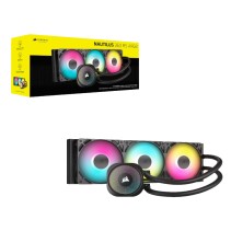 Corsair Nautilus 360 RS AIO cooler - crna, 3x120 mm, kompatibilna s LGA1700, AM5 i AM4 socketima.